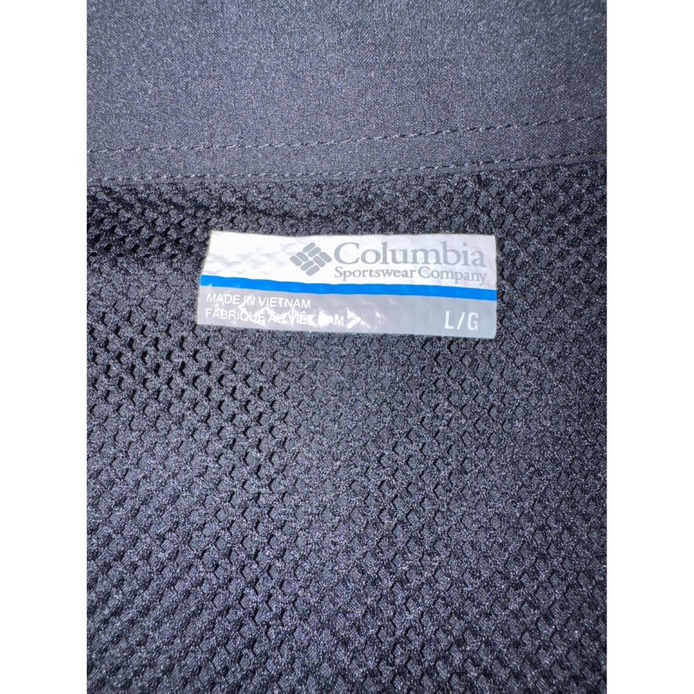 Columbia PFG Mens Black Georgia Bulldogs Short Sleeve Fishing Shirt L Omni Shade - Picture 6 of 8